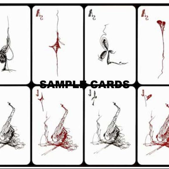 Jam Session Poker Playing Cards by Lisa Koschat Piatnik Collectors Cards - Picture 6 of 8